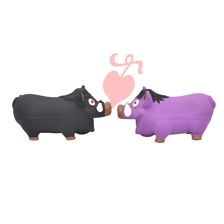 Vent Screaming Pig Grand chien jouet éducatif en latex pour animaux de compagnie